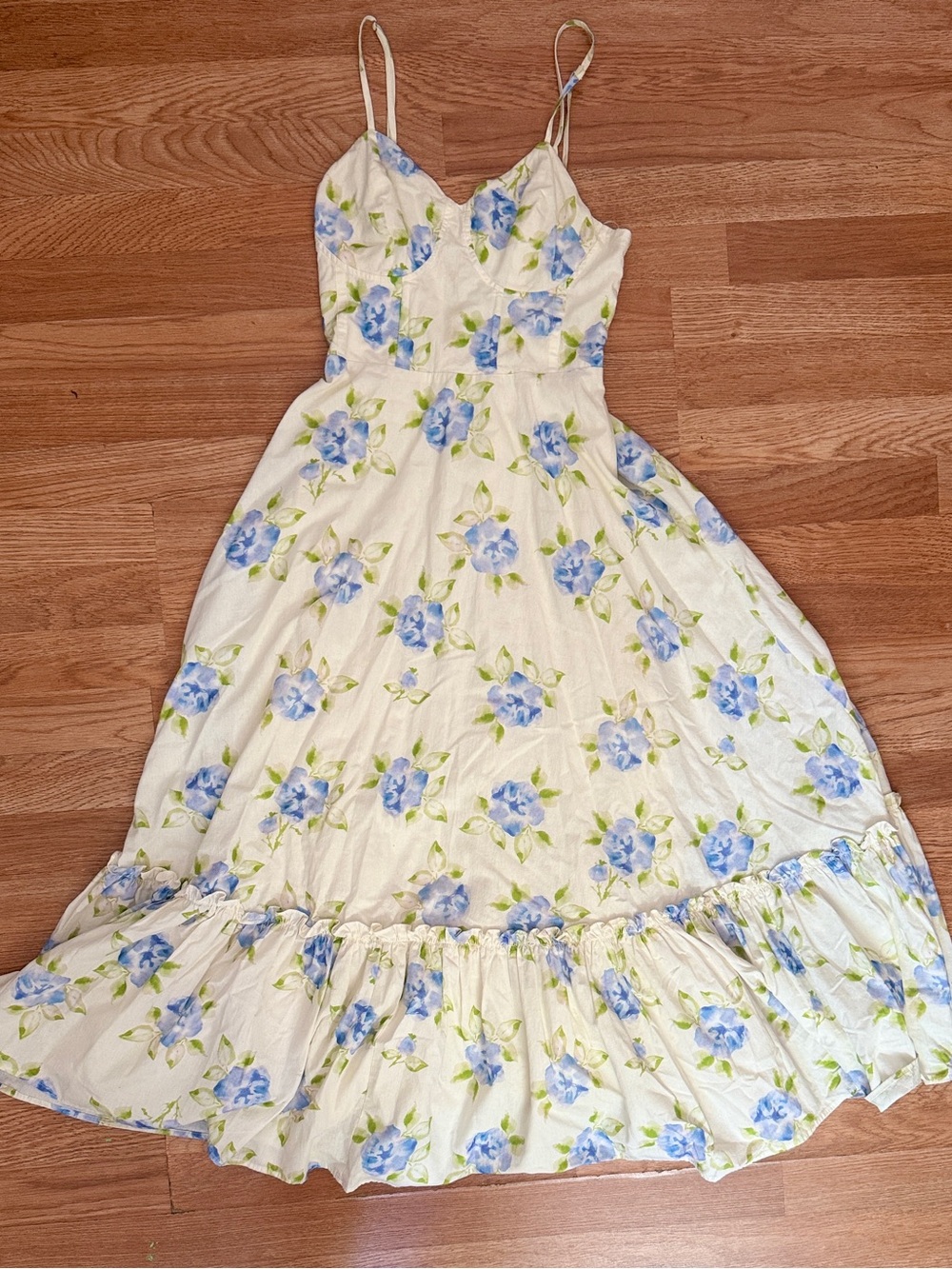 NEW MABLE Floral Maxi Dress